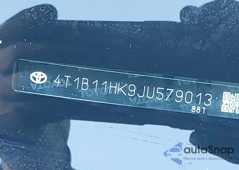 2018 Toyota Camry Se from USA, damaged, VIN 4T1B11HK9JU579013